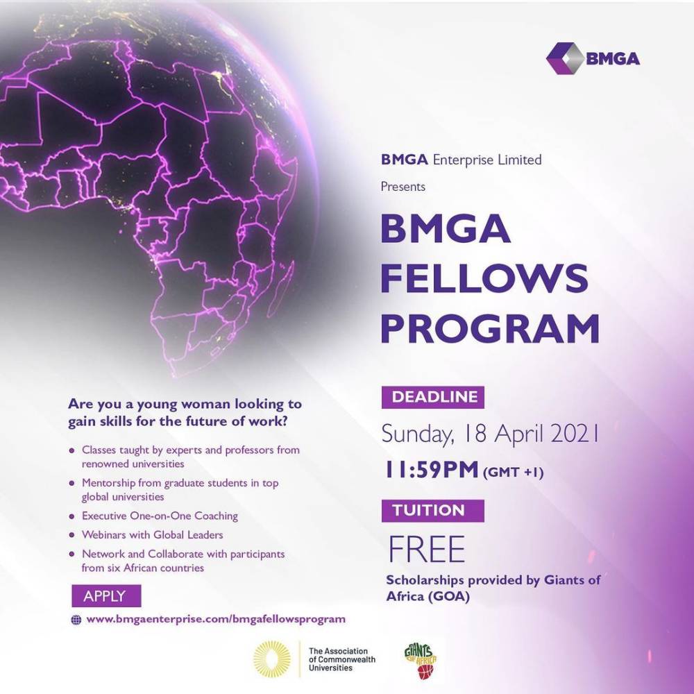 BMGA Fellows Programme  2021