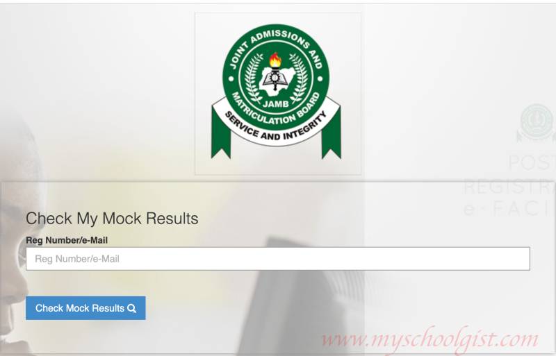 how to check JAMB mock result