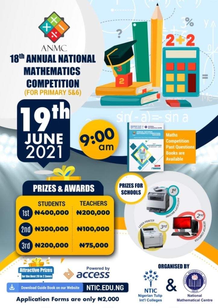 NTIC:NMC National Mathematics Competition