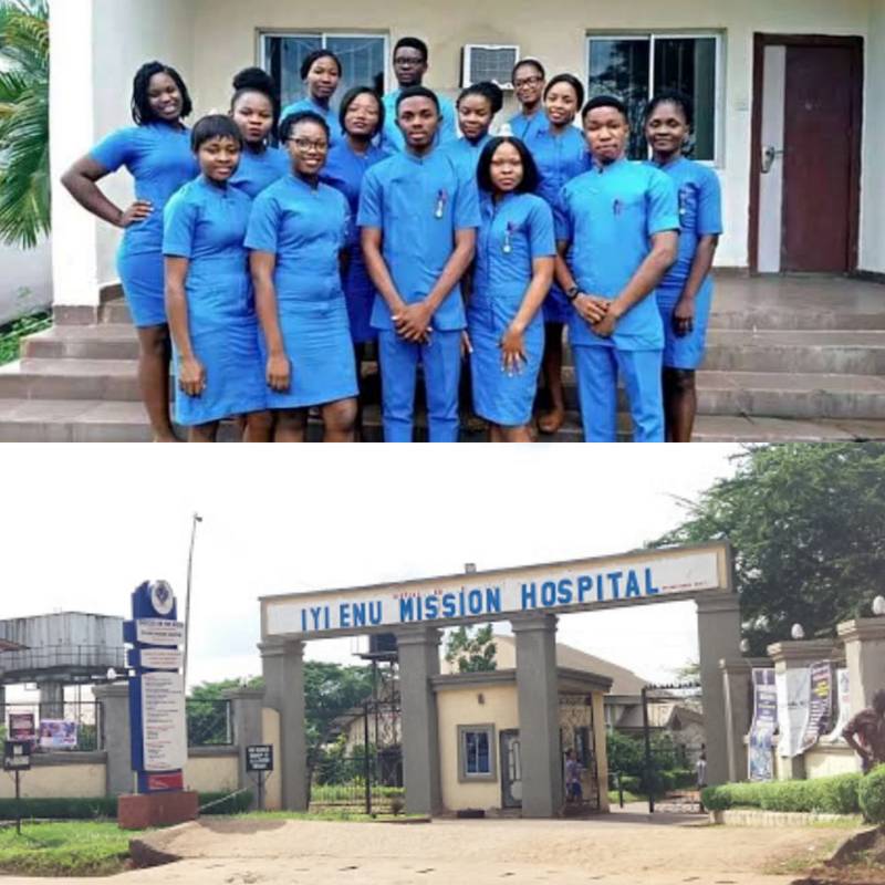 Iyi-Enu Mission Hospital School of Nursing Admission Form