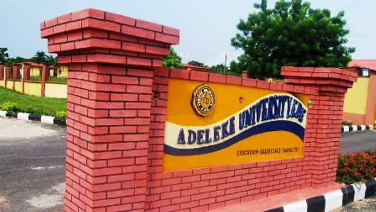 Adeleke University (AU) School Fees