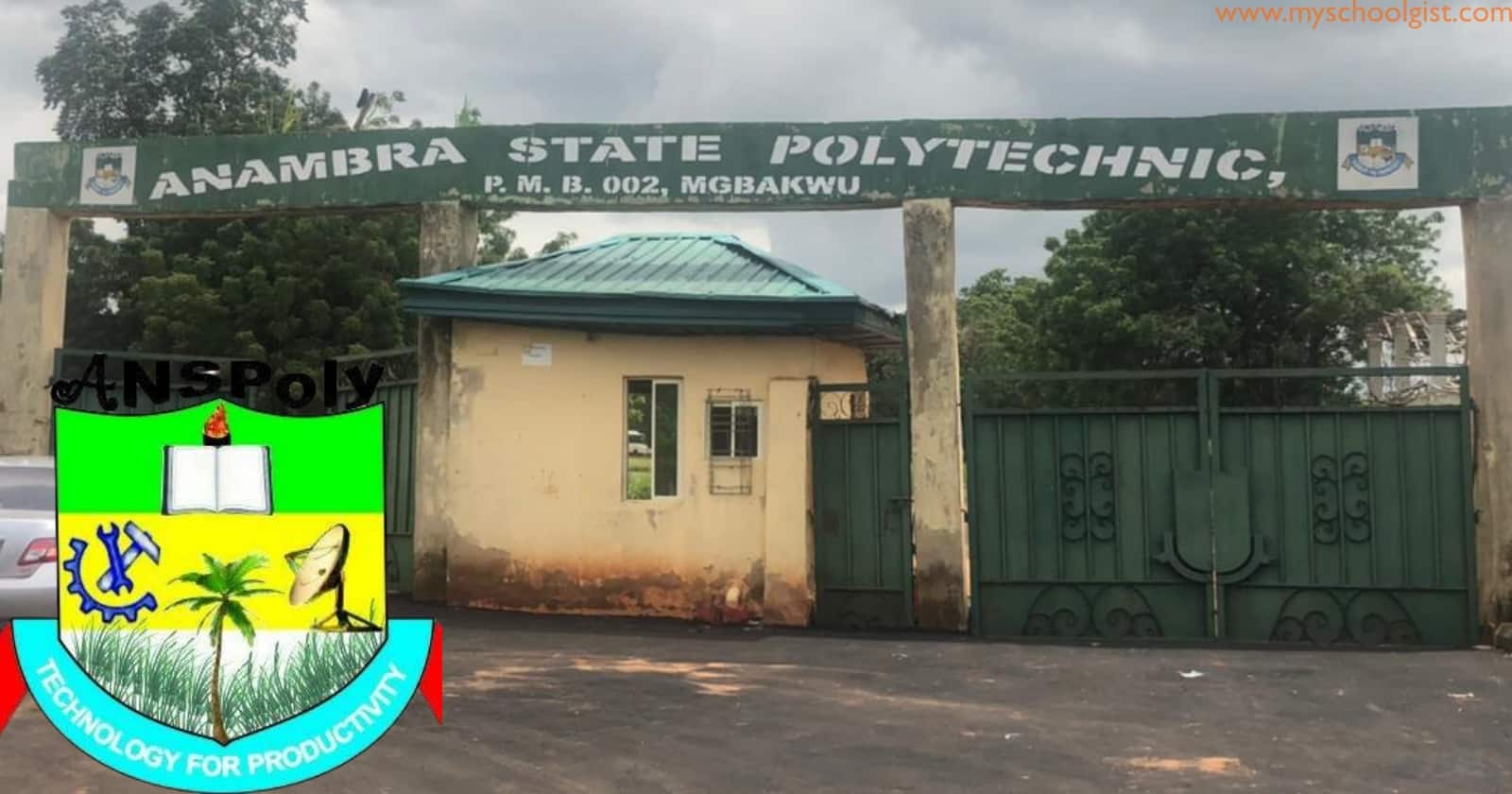 Anambra State Polytechnic (ANSPOLY) HND Admission Form