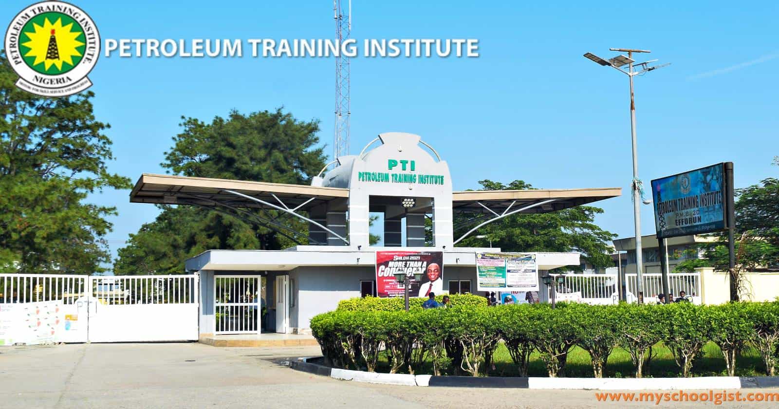 Acceptance Fee for the Petroleum Training Institute