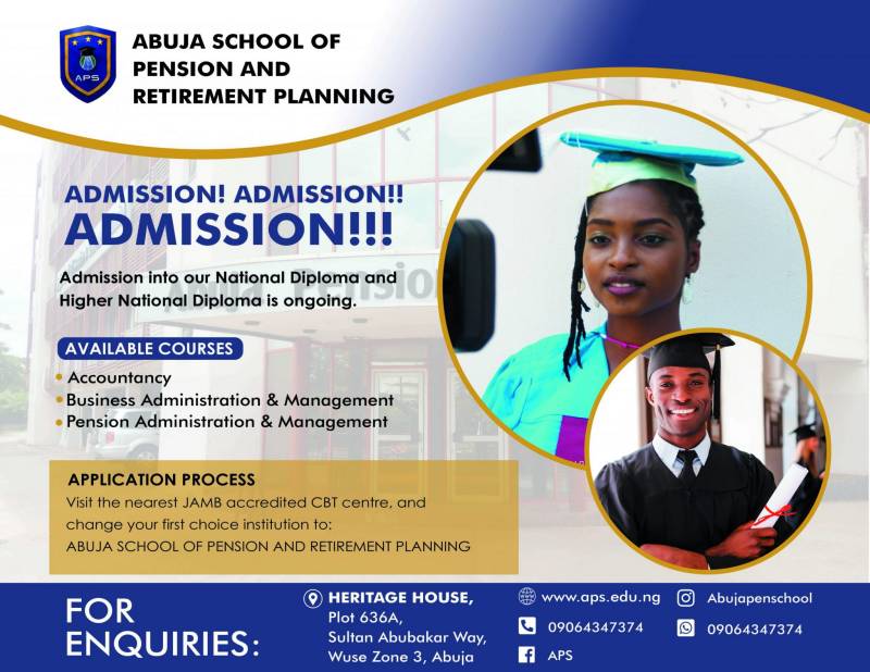 Abuja School of Pension & Retirement Planning (APS) Form