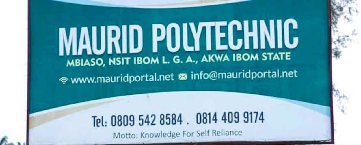 Maurid Polytechnic Admit List