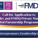 Oxford Foundry/FMDQ 2022 Young Entrepreneurs Leadership Program