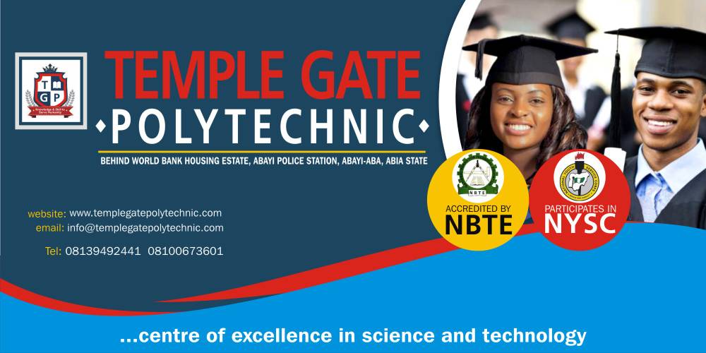 Temple Gate Polytechnic Matric Ceremony