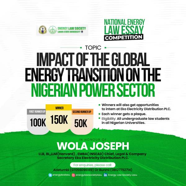 National Energy Law Essay Competition