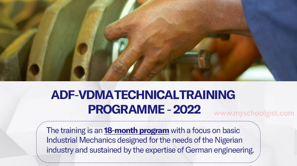 Aliko Dangote Foundation (ADF) - VDMA Technical Training Programme 2022