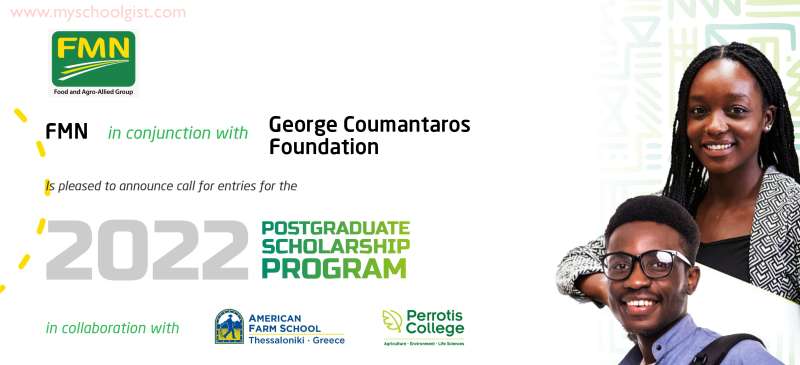 Flour Mills of Nigeria Plc (FMN) - George Coumantaros Scholarship Program 2022