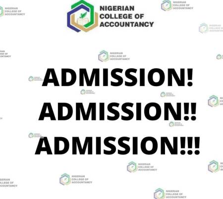 Nigerian College of Accountancy (NCA) Admission Form