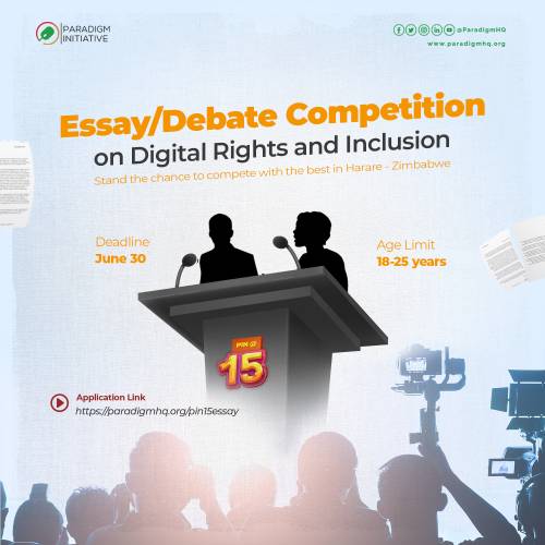 PIN@15 Essay:Debate Competition