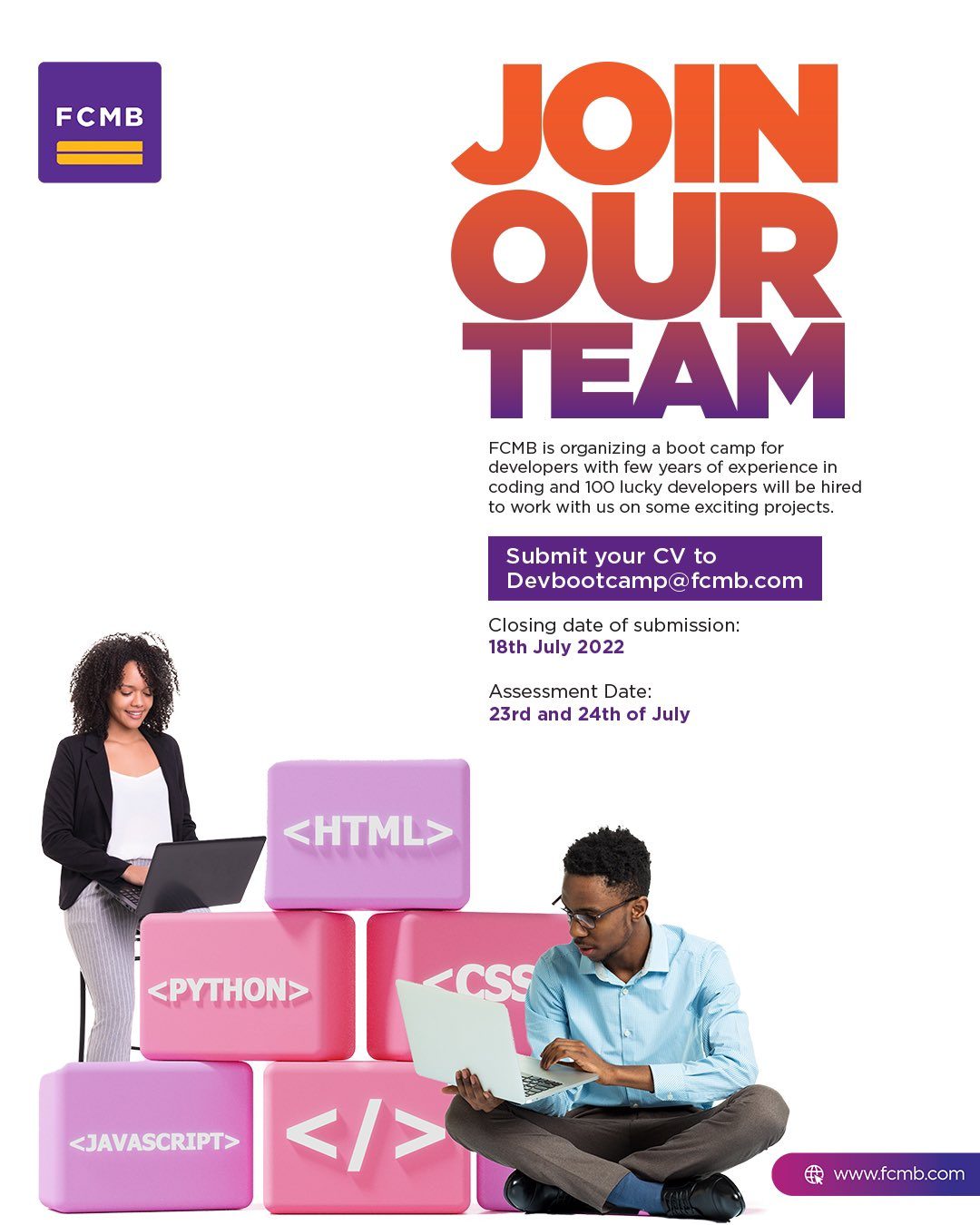 FCMB Boot Camp for Developers