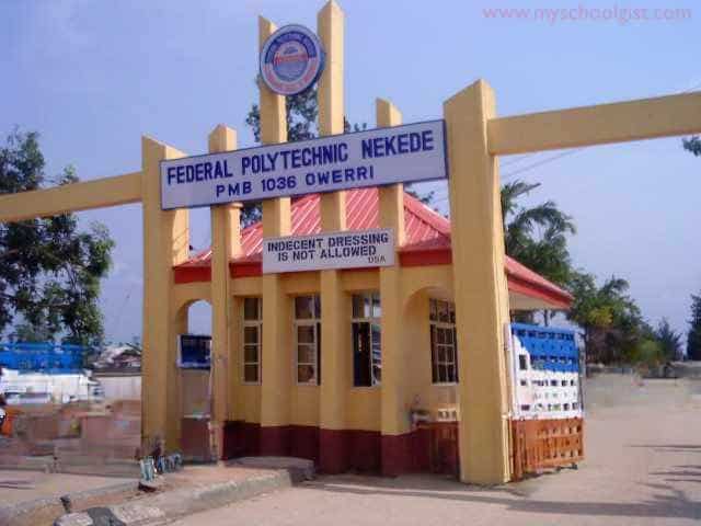 Federal Polytechnic Nekede Owerri (FPNO) HND Courses