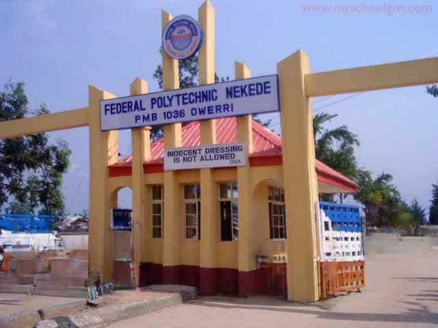 Federal Polytechnic Nekede Owerri (FPNO) HND Admission Form