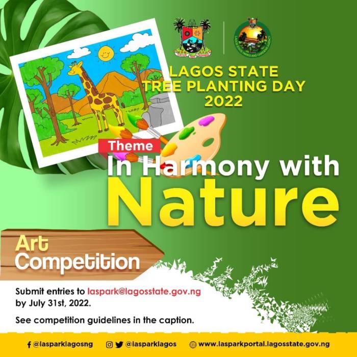 Lagos State Tree Planting Day Art Competition 2022