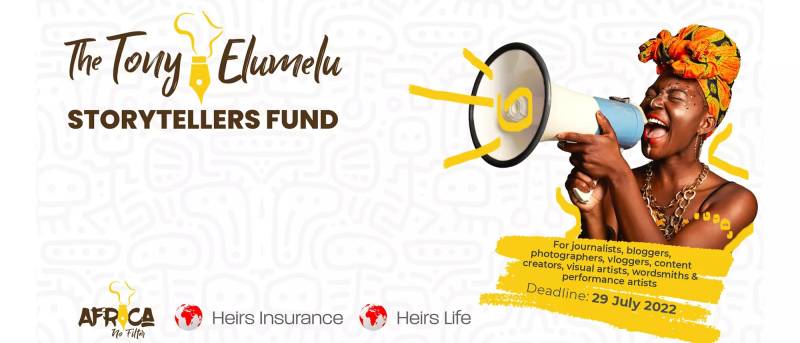 Tony Elumelu Storytellers Fund 2022