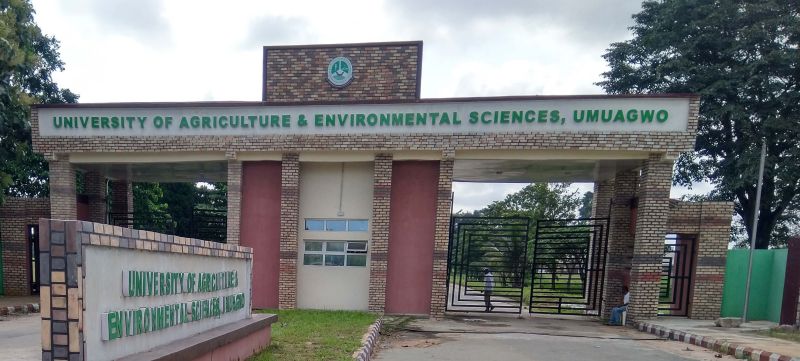 University of Agriculture and Environmental Sciences (UAES) Post UTME Form