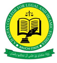AD. Rufa'i College for Legal and Islamic Studies Admission Form