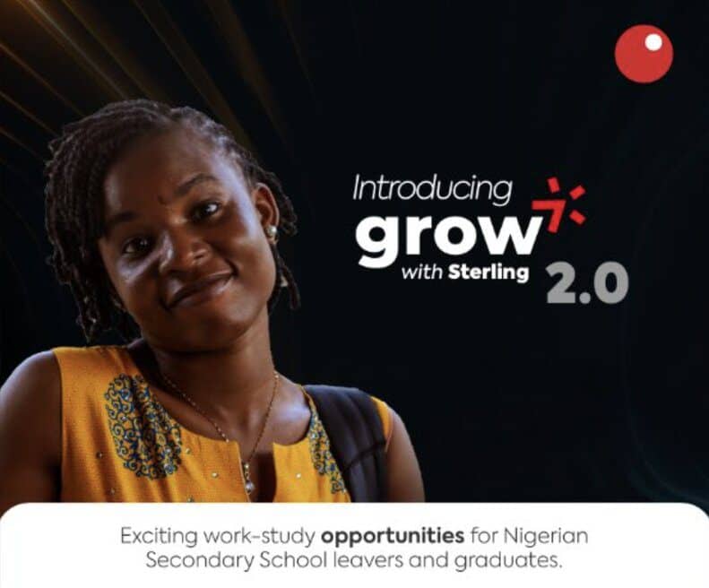 Grow with Sterling Scholarship 2022