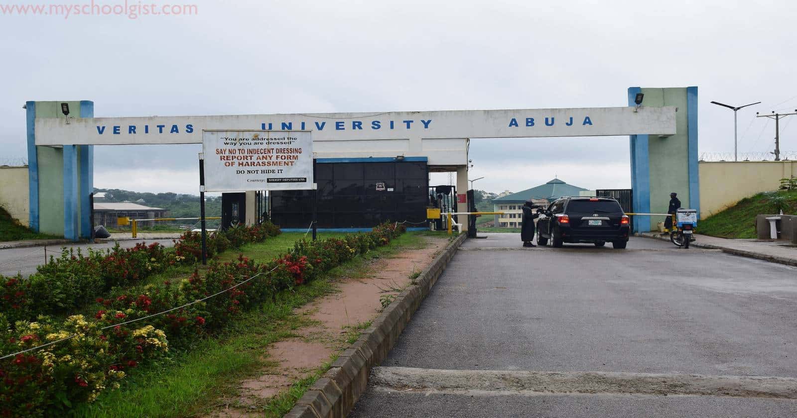 Veritas University Post UTME / Direct Entry Screening Form