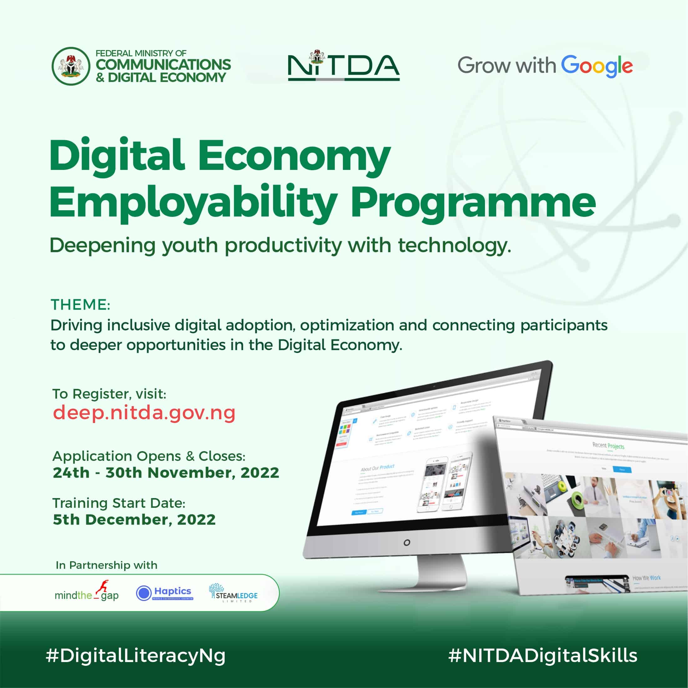 NITDA Digital Economy Employability Programme