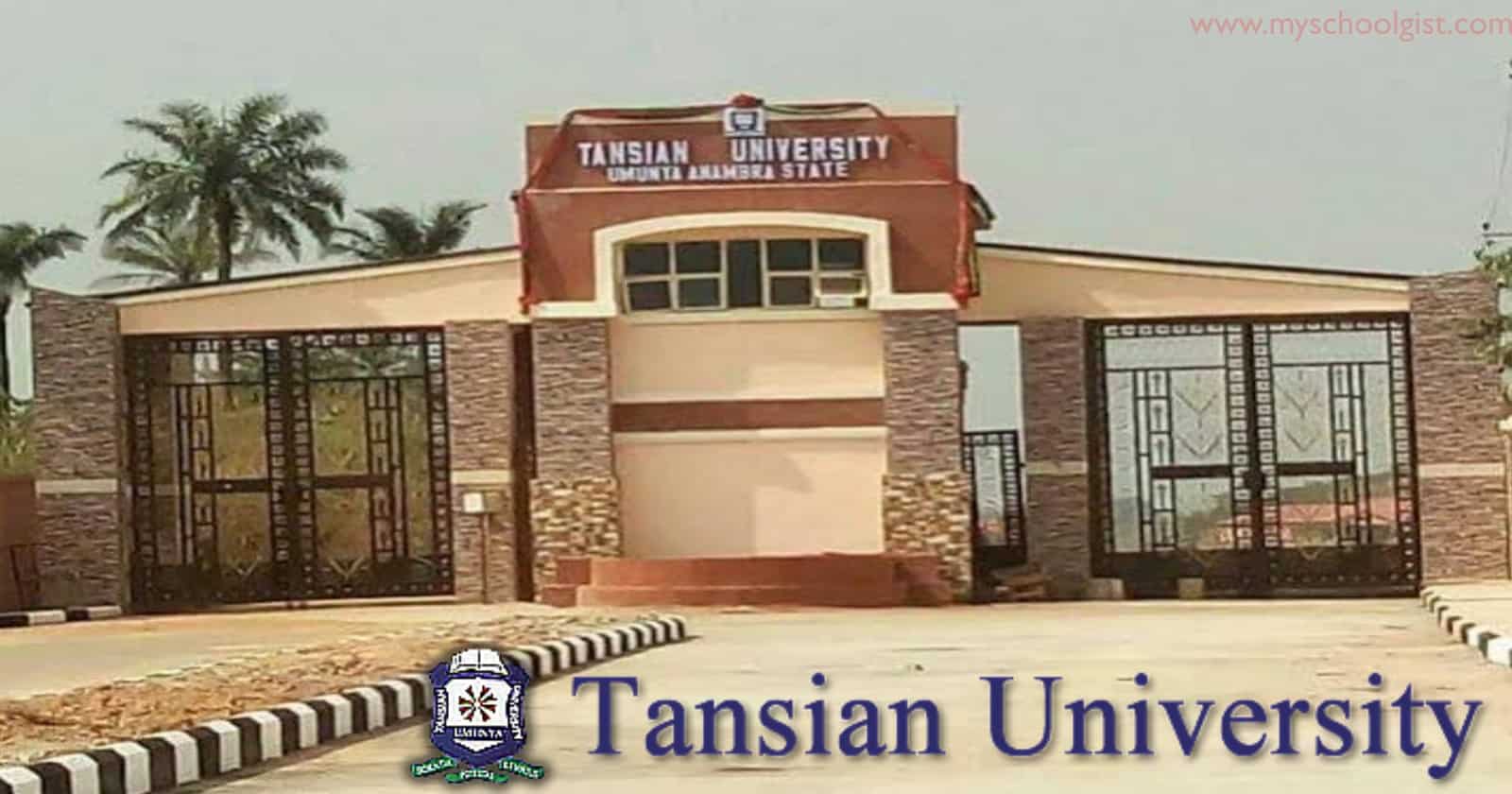 Tansian University (TANU) Postgraduate Admission Form