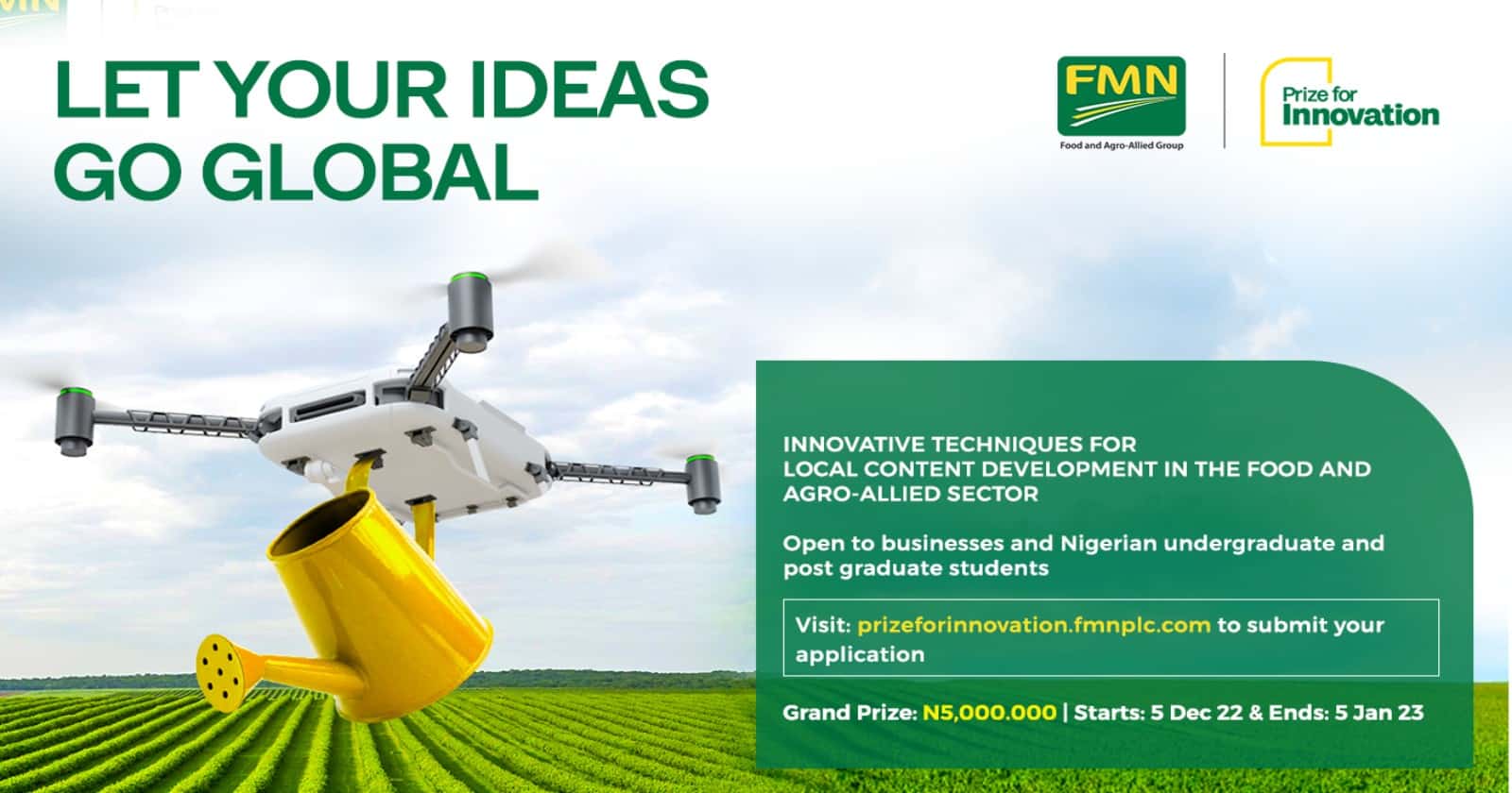 Flour Mills of Nigeria Prize for Innovation