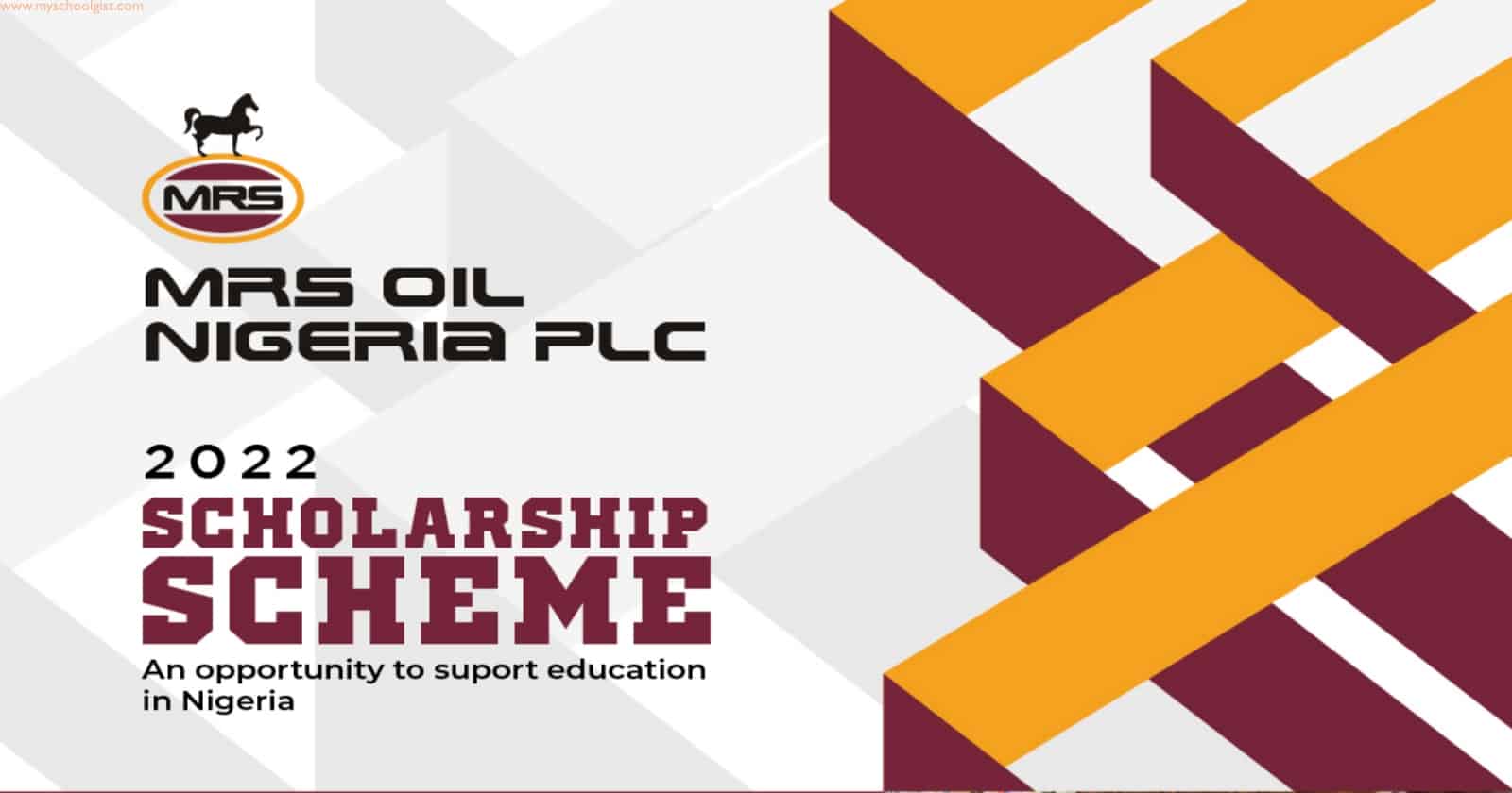 MRS Oil Nigeria Plc Scholarship Grant 2022