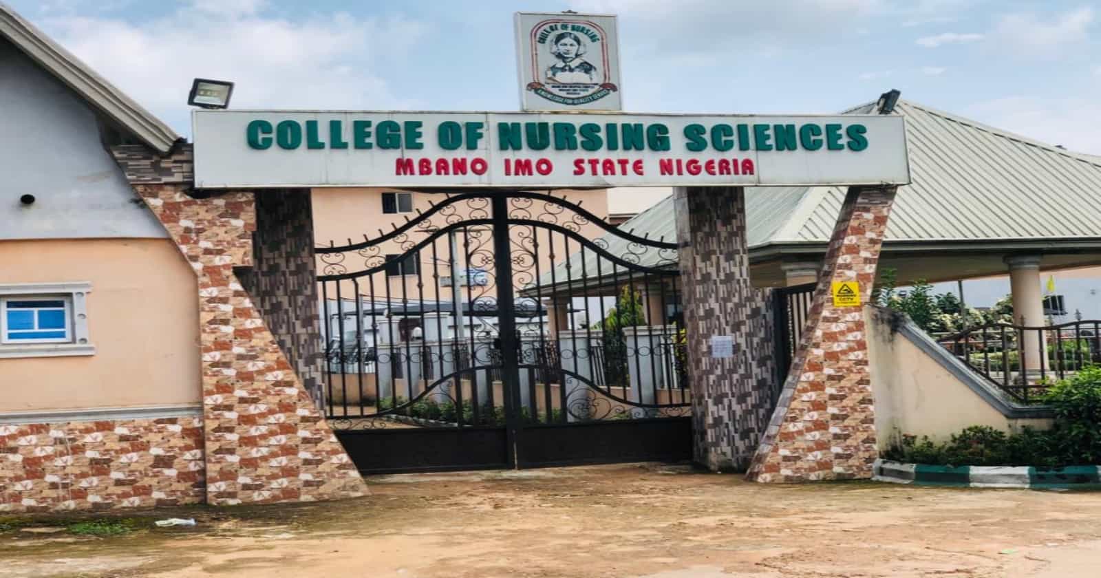 College of Nursing Sciences Mbano entrance examination
