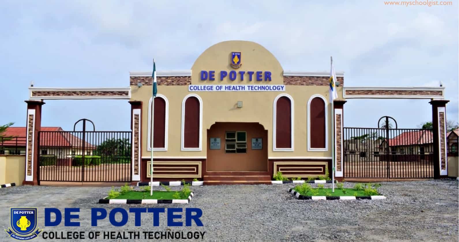 De Potter College of Health Technology (DEPCOHTECH) Admission Form