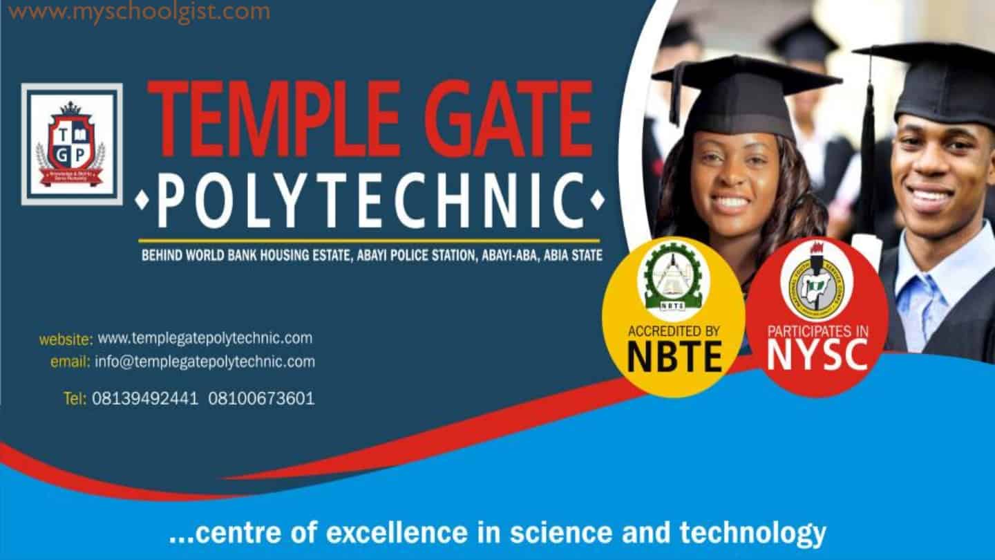 Temple Gate Polytechnic Admission List