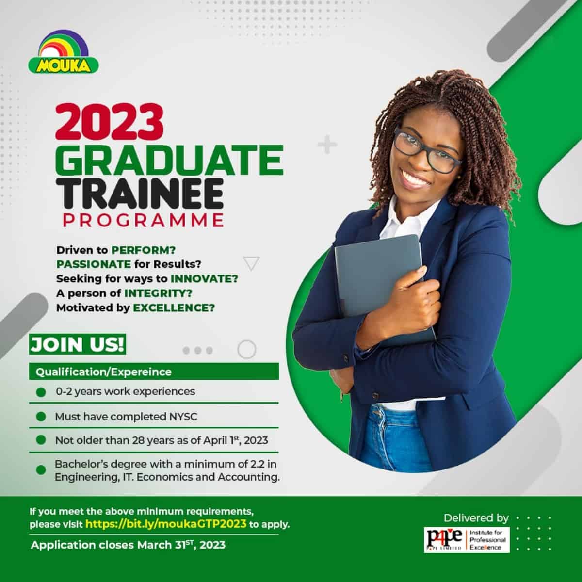 Mouka Limited Graduate Trainee Programme
