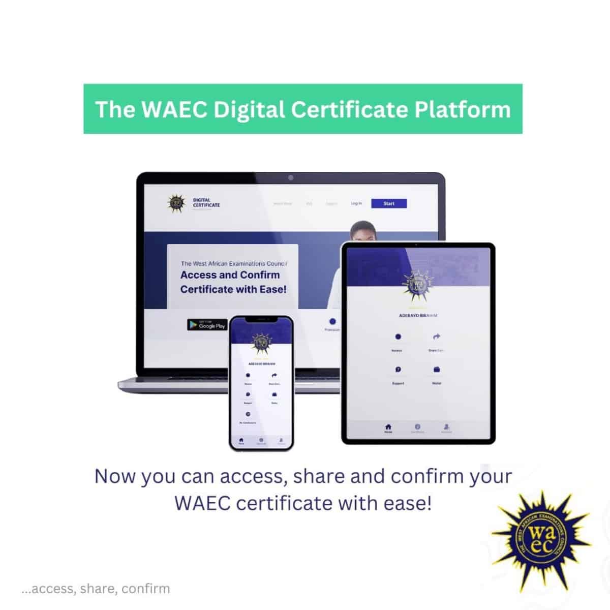 WAEC Digital Certificate Platform