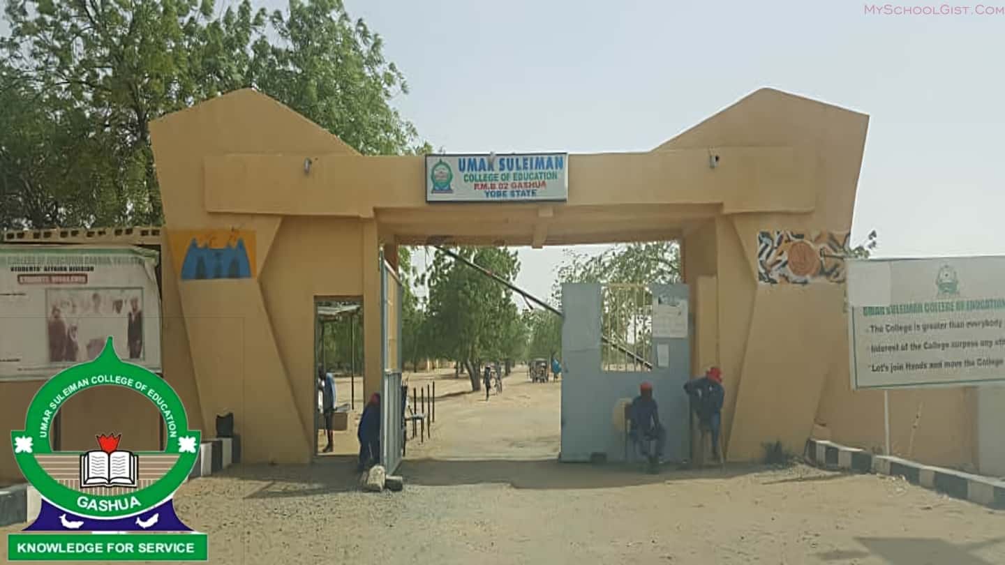 Umar Suleiman College of Education, Gashua (USCOEGA) Registration Guidelines