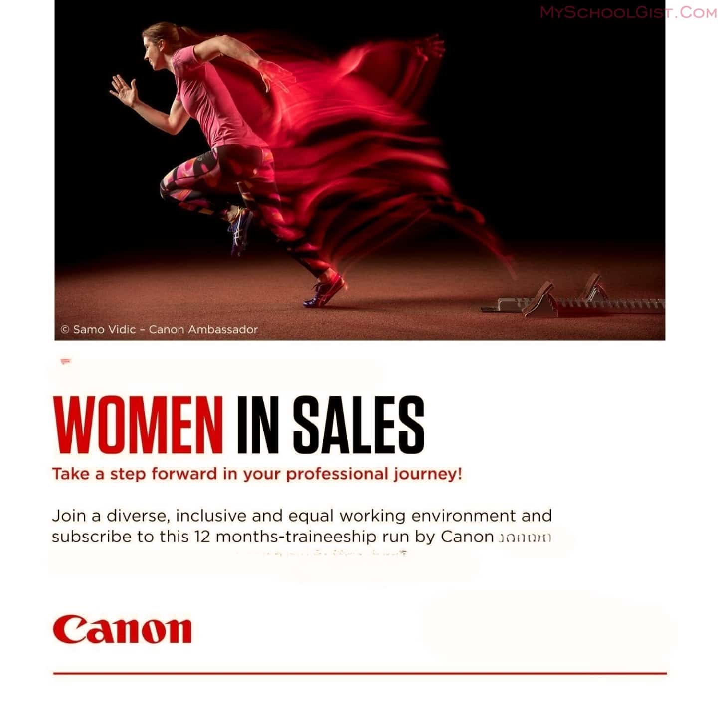 Canon Nigeria Women in Sales Trainee Program