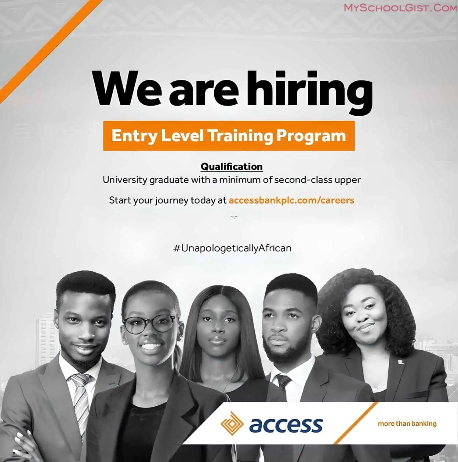 Access Bank Entry-Level Training Programme