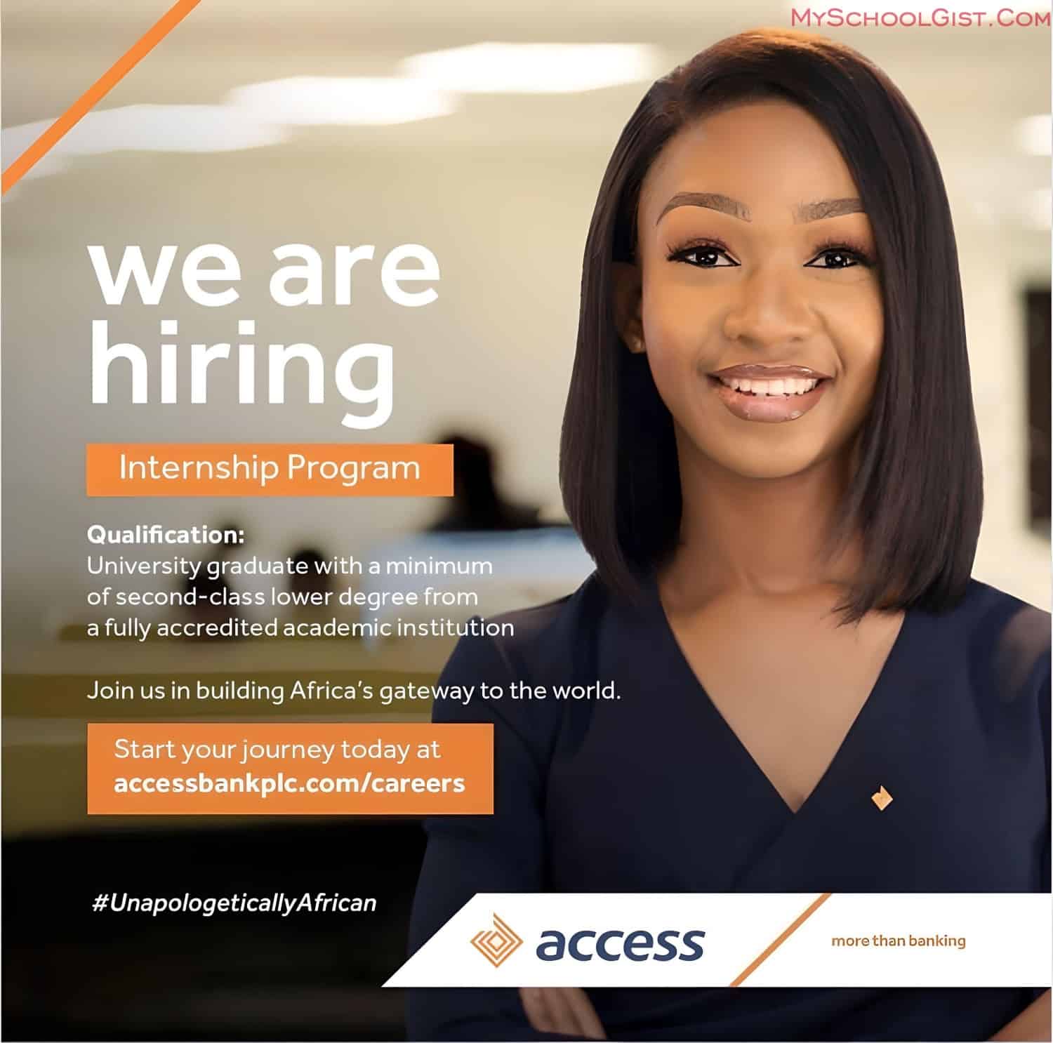 Access Bank Plc Internship Program