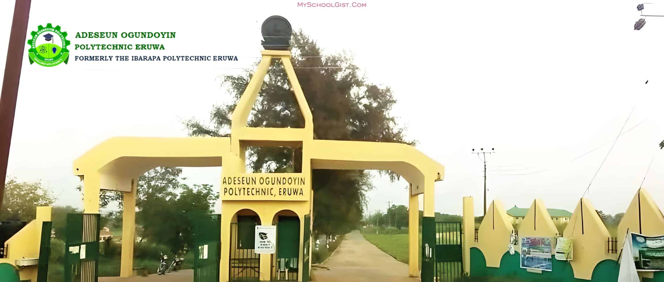 Adeseun Ogundoyin Polytechnic, Eruwa (AOPE) New HND Courses Admission