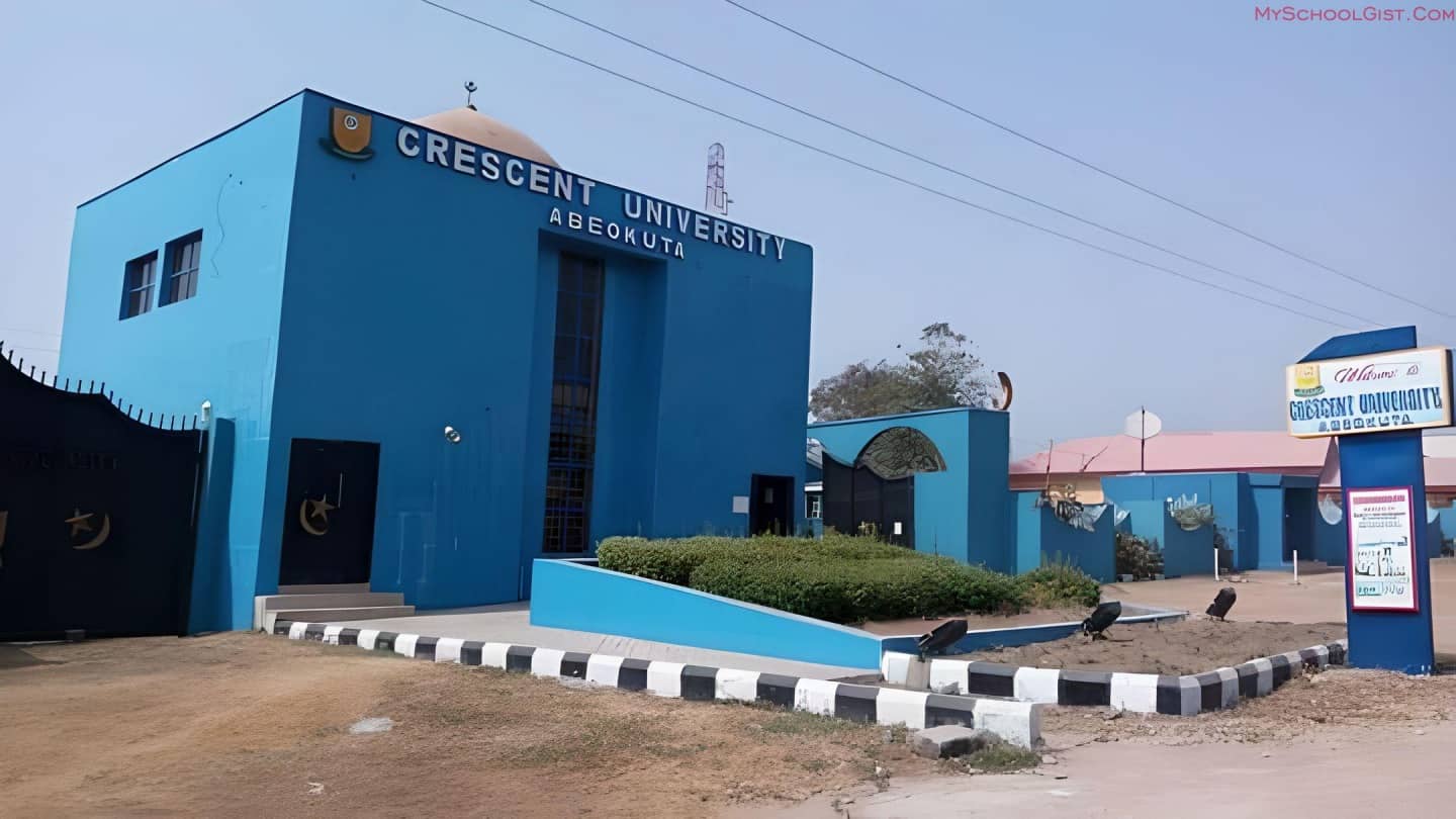 Crescent University Abeokuta Post UTME Screening Form