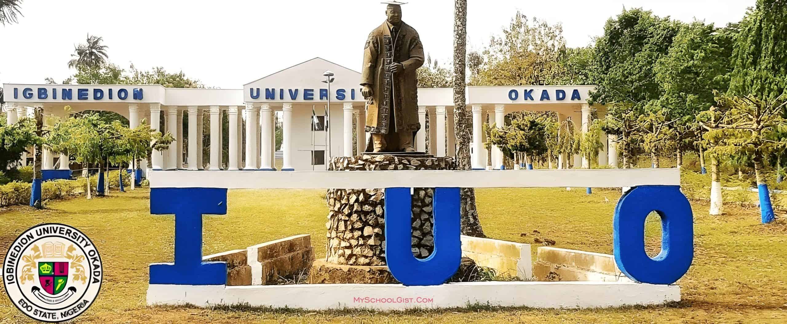 Igbinedion University, Okada (IUO) Convocation Ceremony Schedule