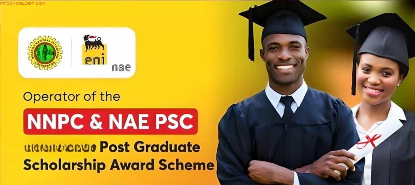 Nigerian Agip Exploration (NAE) Postgraduate Scholarship