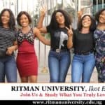 Ritman University JUPEB/IJMB Admission Form 2024/2025