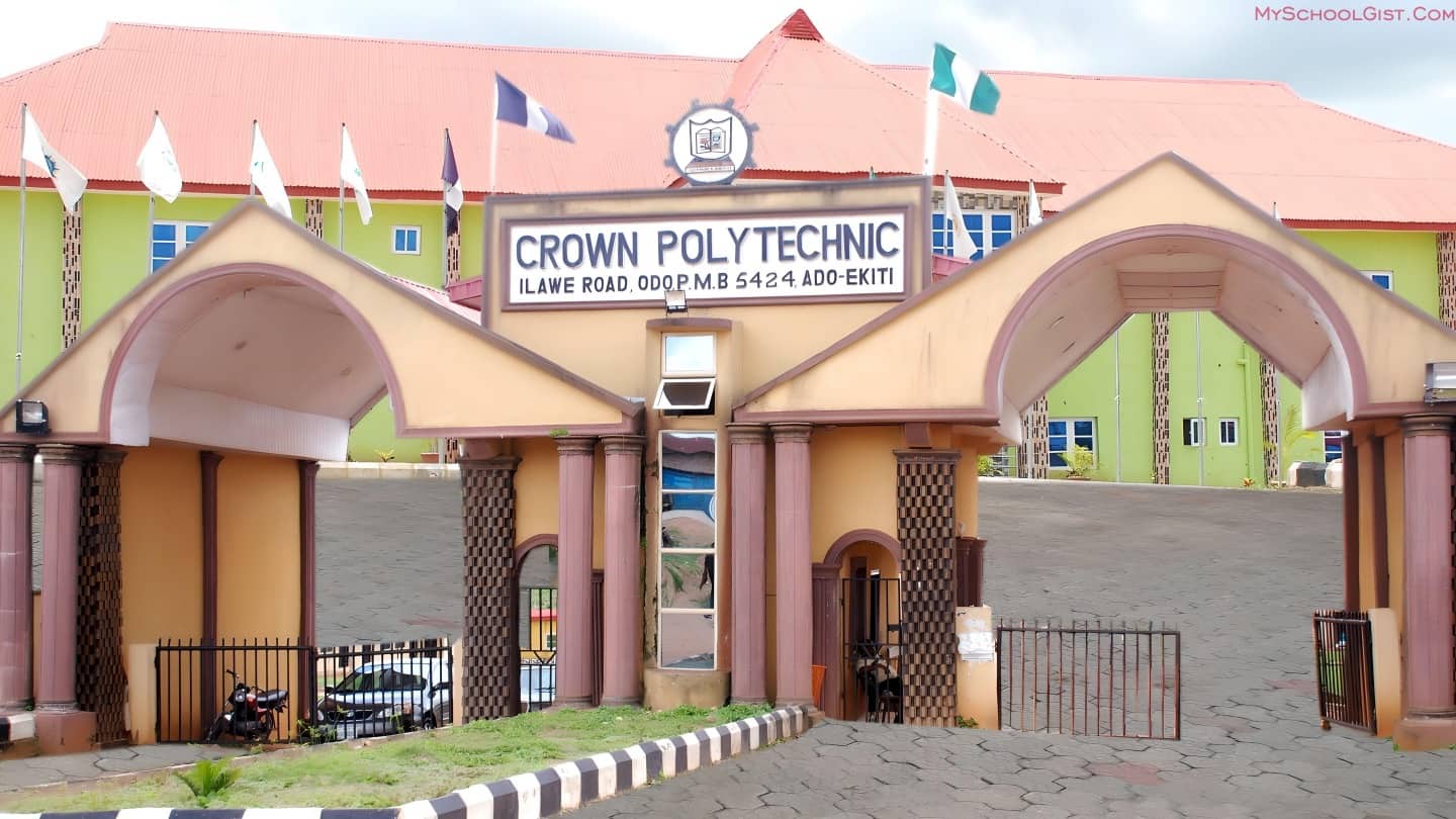 Crown Polytechnic Admission Form for ND & HND Programmes