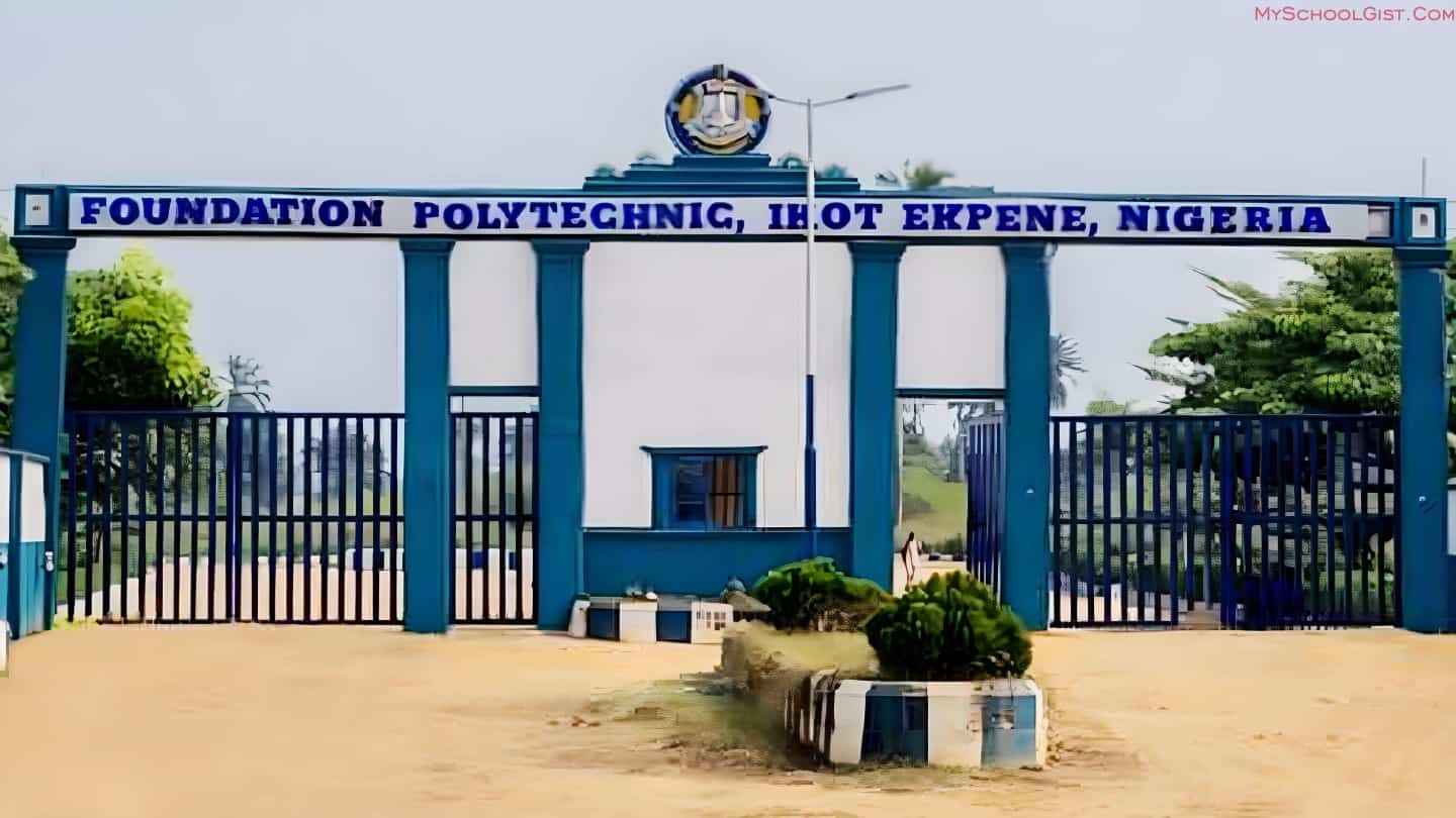 Foundation Polytechnic Post UTME Form