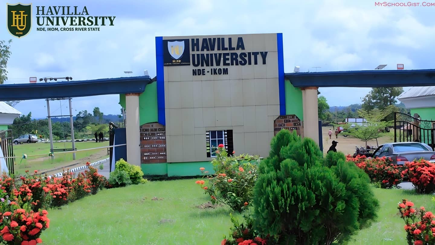 Havilla University (HUNI) Post UTME Form