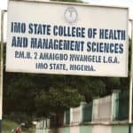 Imo College of Health and Mgt Sciences Admission Form 2024