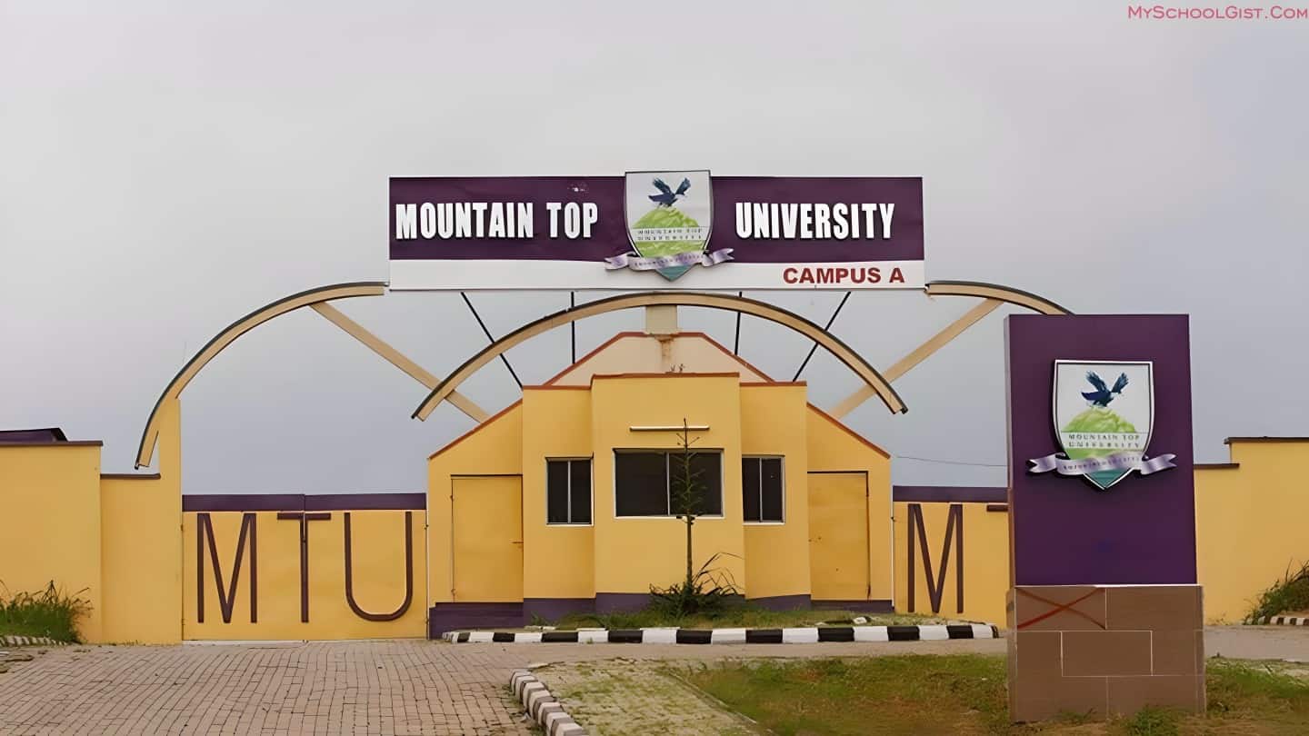 Mountain Top University Postgraduate Admission Form