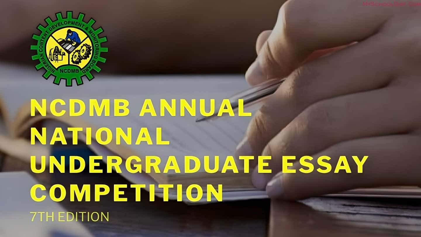 Nigerian Content Development and Monitoring Board (NCDMB) Undergraduate Essay Competition
