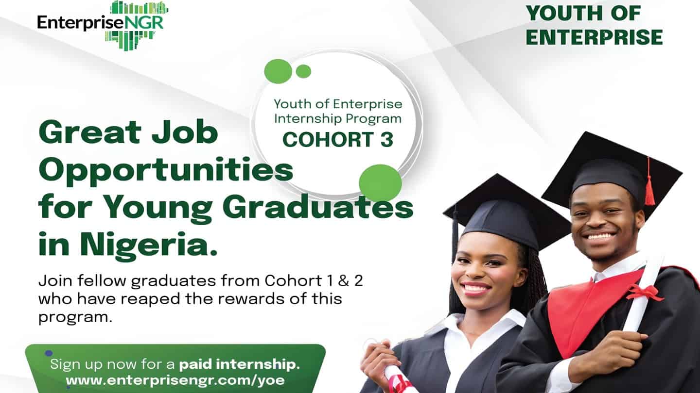 EnterpriseNGR Youth of Enterprise (YOE) Internship